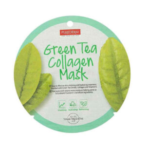 ماسک نقابی کلاژنه چای سبز پیوردرم