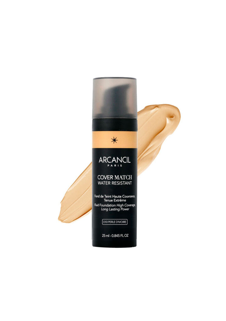 کرم پودر کاور مچ آرکانسیل 010 ARCANCIL COVER MATCH FLUID FOUNDATION