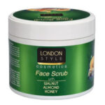 کرم لایه بردار پوست لندن استایل مدل Walnut & Honey حجم 300 میلی لیتر