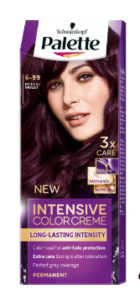 کیت رنگ مو پلت سری Intensive شماره 99-6 حجم 50 میلی لیتر رنگ بنفش تیره